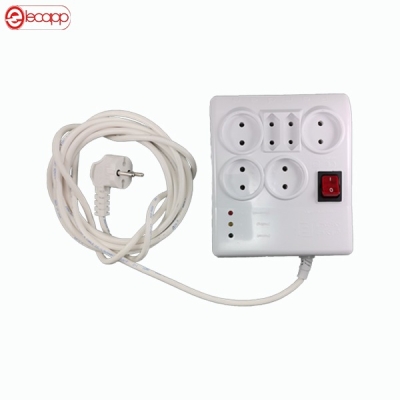محافظ ولتاژ 6 خانه صوتی و تصویری و کامپیوتر فردان الکتریک
