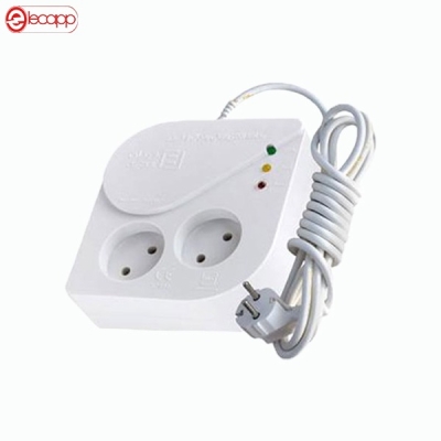 محافظ ولتاژ یخچال و فریزر 2 خانه بدون ارت فردان الکتریک