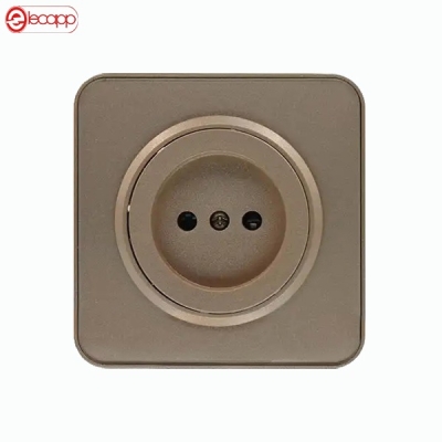 پریز برق ساده اسپیناس پلکسی بژ زه بژ