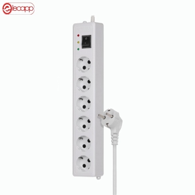 محافظ شش راهی کامپیوتر و صوتی و تصویری آنالوگ گرین لاین کد GLP106