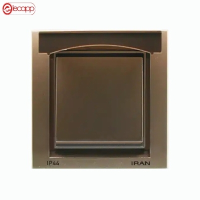 کلید تبدیل دربدار IP44 برلیان بژ